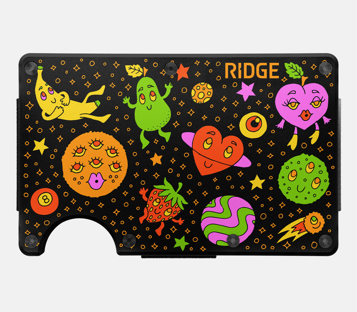 Ridge Wallet - Claire Morales - Space Fruit