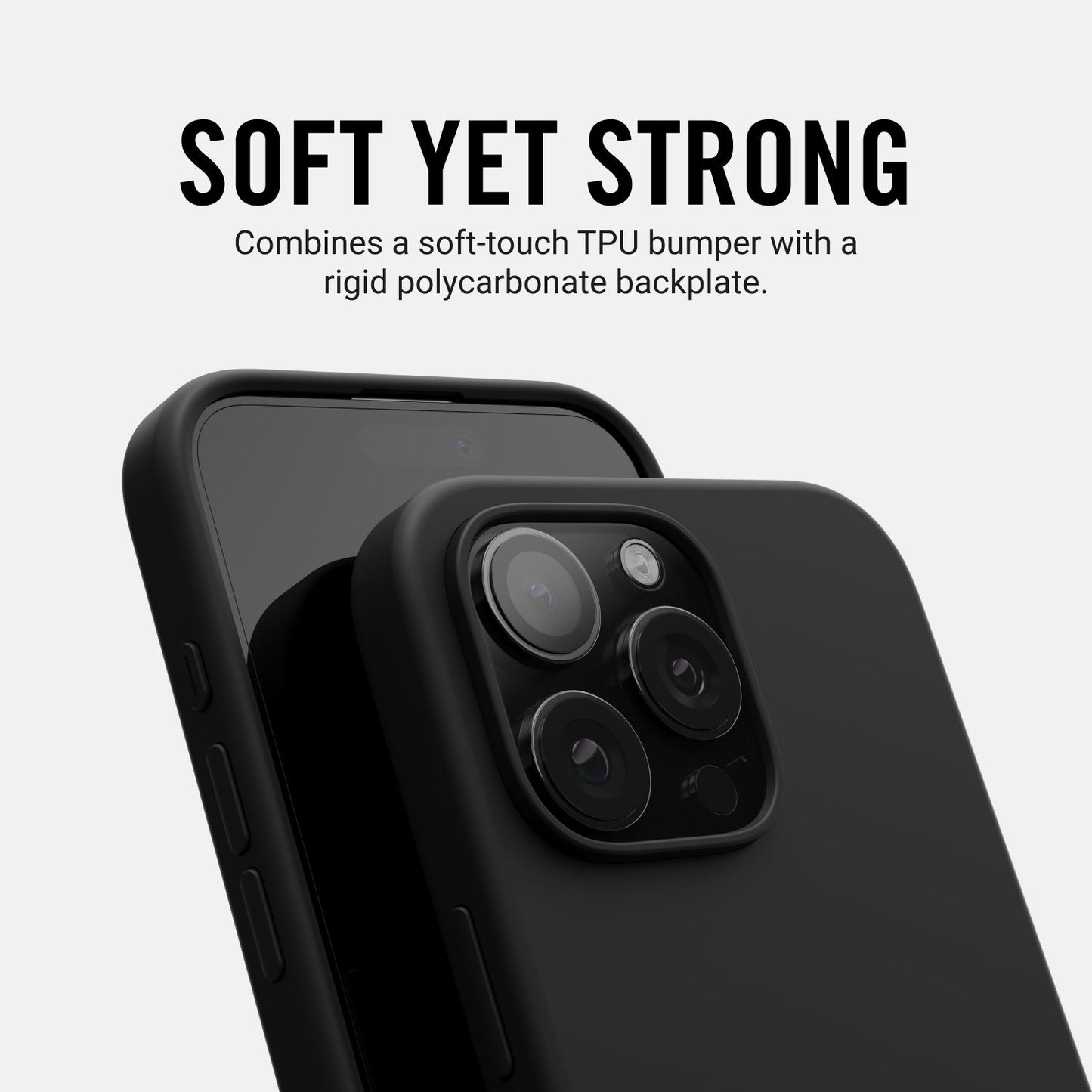 Ridge Phone Case - Matte Black - iPhone 16 Pro Max