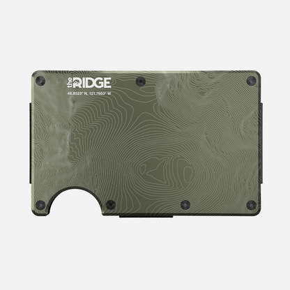 Ridge Wallet - Mount Rainier